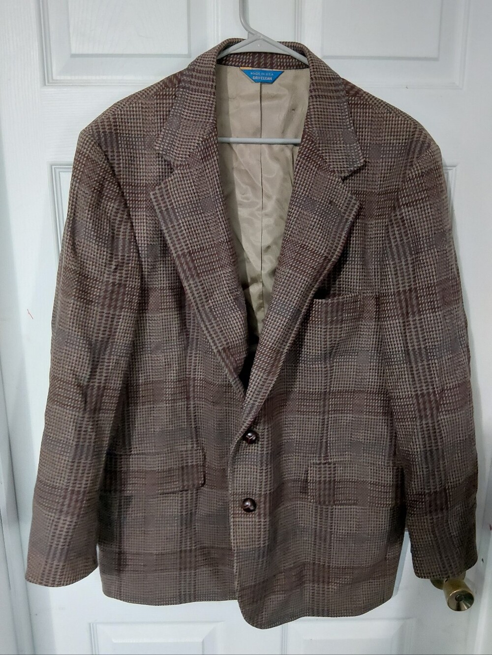 Pendleton Brown Glen Plaid Sport Coat